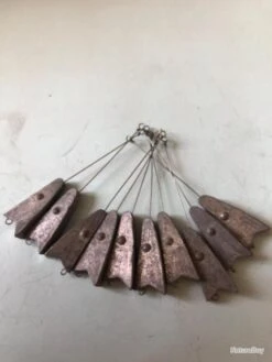 10 Plomb Lancer Tête De Poisson Avec Avançon 7 Gr Démontable Pêche Truite Lemer