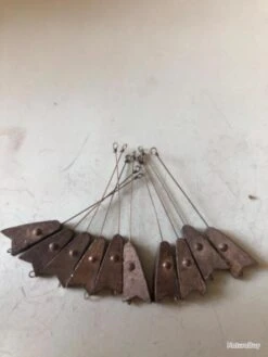 10 Plomb Lancer Tête De Poisson Mm Avec Avançon 5 Gr Démontable Pêche Truite Lemer