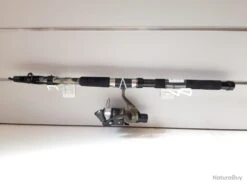 AXEL 5810B CANNE MITCHELL TANAGER CAMO SPIN 2.40M TELESCOPIQUE PLUS MOULINET NEUF