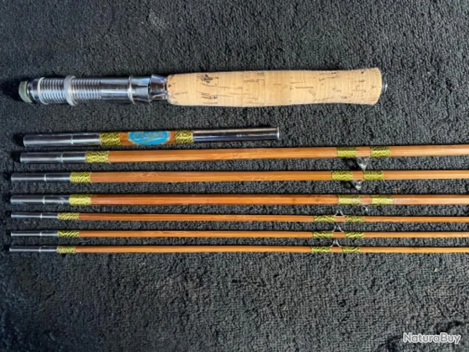 OCEAN Canne Mouche Bambou Revendu Transformable En Lancé 1 OCEAN Canne Mouche Bambou Revendu Transformable En Lancé