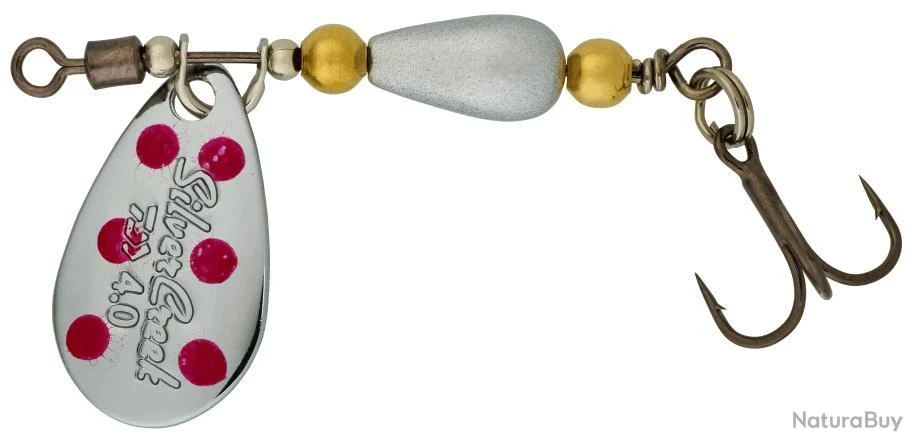 Cuiller Daiwa SilverCreek 3g - Par 20 Silver Red Dots 1 Cuiller Daiwa SilverCreek 3g - Par 20 Silver Red Dots