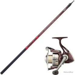 Ensemble Spinning Télescopique Sert Exceed Teletrout Finesse - 4 M / 10-30 G
