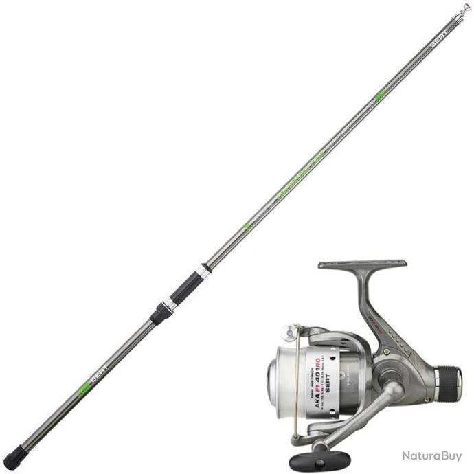 Ensemble Spinning Télescopique Sert Fish Instinct Fw20 Teletrout - 3 M 1 Ensemble Spinning Télescopique Sert Fish Instinct Fw20 Teletrout - 3 M