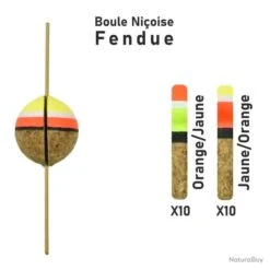 Flotteur Garbolino Streamline Boule Nicoise Fendue X20 1,5G