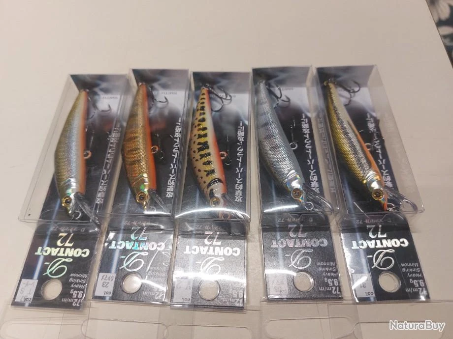 Smith Lot Leurres Truites D-CONTACT 72mm 1 Smith Lot Leurres Truites D-CONTACT 72mm
