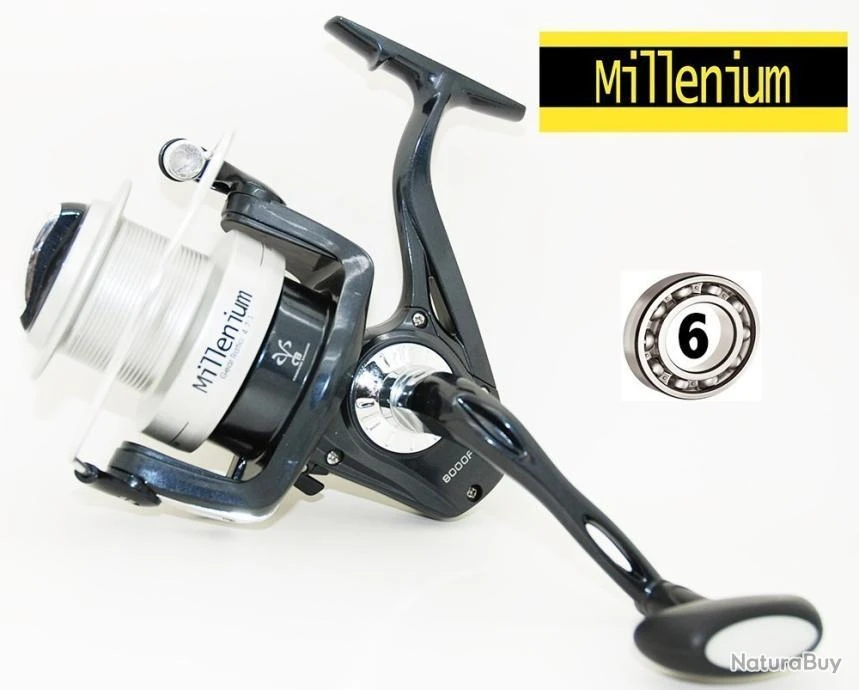 MOULINET MER SURF MILLENIUM 8 000 FD ( 5+1 ROULEMENTS ) 1 MOULINET MER SURF MILLENIUM 8 000 FD ( 5+1 ROULEMENTS )