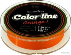 Monofilament Pezon & Michel Eaux Vives Color Line Orange 14,8/100-1,5KG