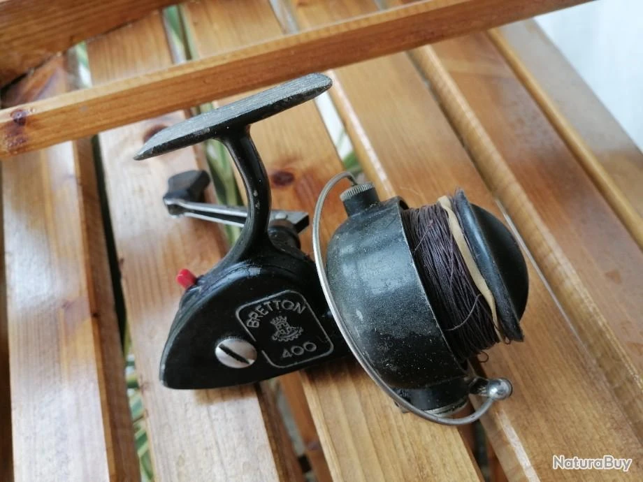 Moulinet Tambour Fixe BRETTON 400 Excellent état 1 Moulinet Tambour Fixe BRETTON 400 Excellent état