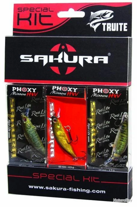 Pack 3 Phoxy Minnow 40 S 40 MM 2.6 G Leurre Truite Perche Sakura 1 Pack 3 Phoxy Minnow 40 S 40 MM 2.6 G Leurre Truite Perche Sakura
