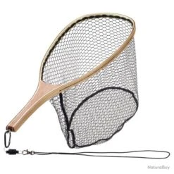 Raquette Rectangulaire Garbolino Fixe Bois Filet Caoutchouc + Aimant