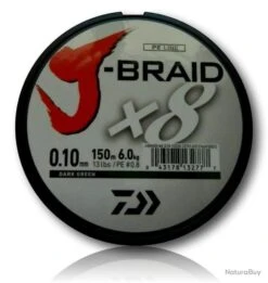 TRESSE DAIWA JBRAID 8B 150 M 10/100