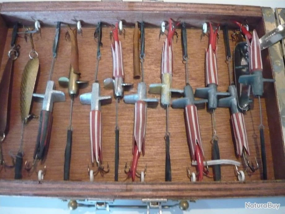 Mepps Ancien Coffret De Leurre A Saumon 1 Mepps Ancien Coffret De Leurre A Saumon