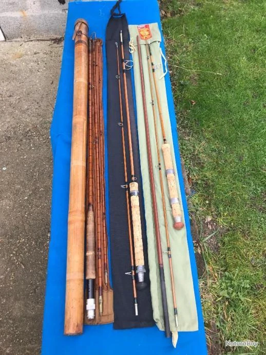 Hardy Canne à Mouche Et Cannes à Lancer Pezon En Bambou 1 Hardy Canne à Mouche Et Cannes à Lancer Pezon En Bambou