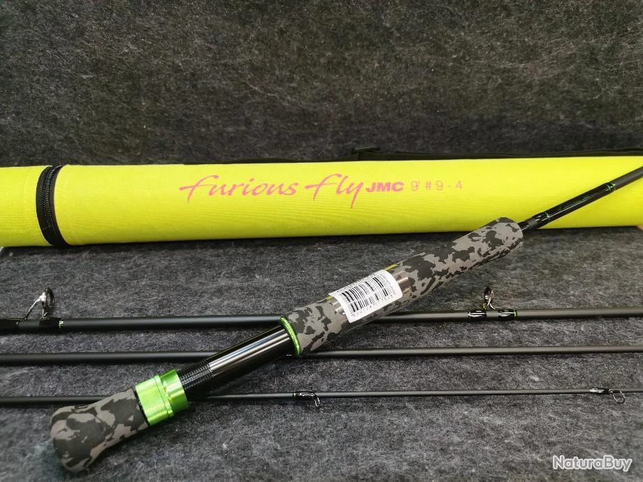 Canne Mouche JMC Furious Fly 9' Soie 9 4 Brins 2 Canne Mouche JMC Furious Fly 9' Soie 9 4 Brins – Image 2