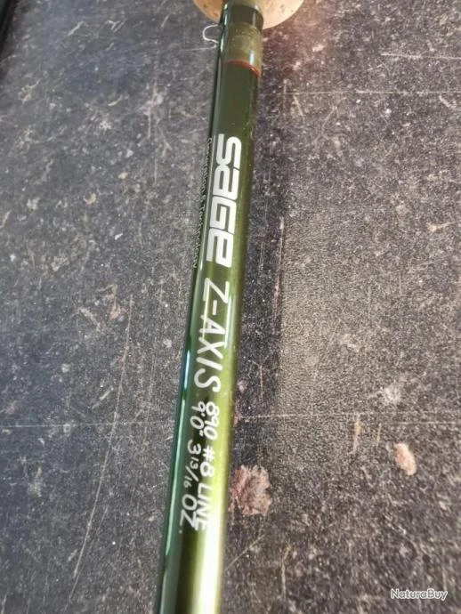 Canne Mouche Sage Z Axis 9 Pieds Soie 8 2 Canne Mouche Sage Z Axis 9 Pieds Soie 8 – Image 2