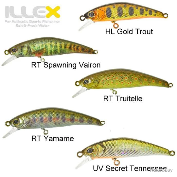 Leurre Tricoroll 43 SHW Illex 4,3cm Rt Yamame 2 Leurre Tricoroll 43 SHW Illex 4,3cm Rt Yamame – Image 2