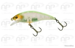 Leurre Truite Illex Flat Tricoroll 3.7gr 45mm Chartreuse Back Yamame