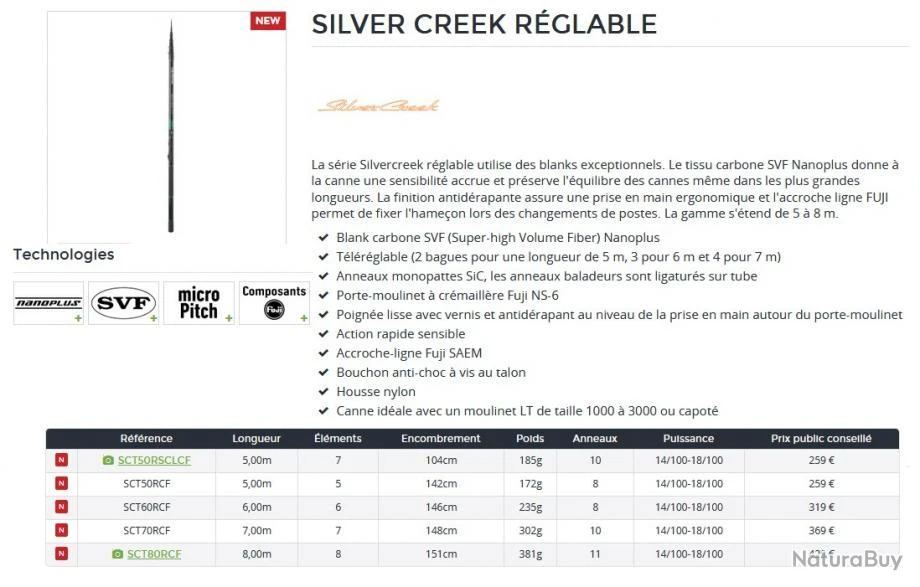 Silvercreek Trout 70 RCF Canne Telereglable Daiwa 2 Silvercreek Trout 70 RCF Canne Telereglable Daiwa – Image 2