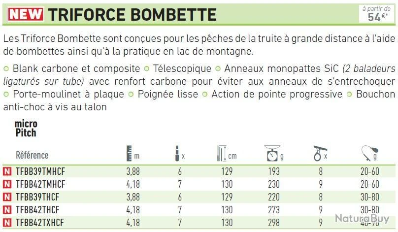 Triforce 3.88 M 30-80 G Canne Bombette Daiwa 2 Triforce 3.88 M 30-80 G Canne Bombette Daiwa – Image 2