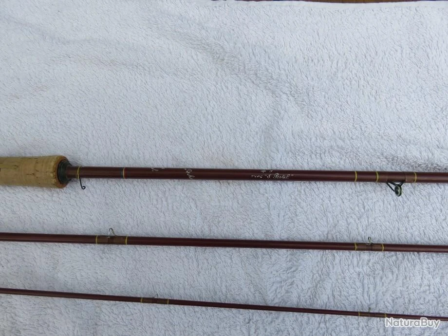 Canne à Mouche Du Coin De Pêche 7' Conolon En 3 éléments 2 Canne à Mouche Du Coin De Pêche 7' Conolon En 3 éléments – Image 2