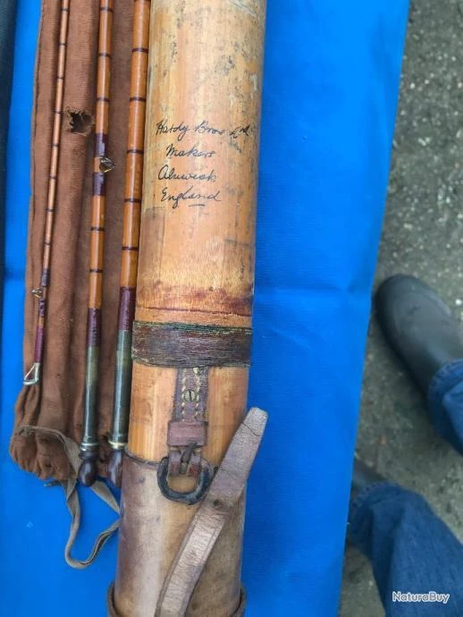 Hardy Canne à Mouche Et Cannes à Lancer Pezon En Bambou 2 Hardy Canne à Mouche Et Cannes à Lancer Pezon En Bambou – Image 2