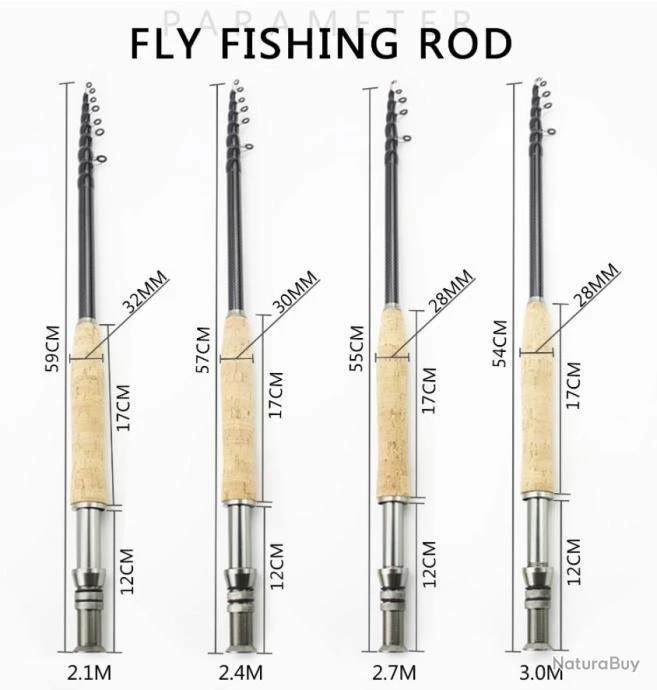 Canne à Mouche Télescopique 2.70m .......Livraison Offerte 3 Canne à Mouche Télescopique 2.70m .......Livraison Offerte – Image 3