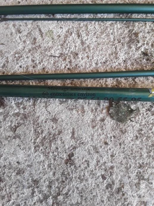 Canne à Pêche Au Toc Fil Intérieur Fabrication Artisanale Marque Ducos Avec Moulinet Garbolino 3 Canne à Pêche Au Toc Fil Intérieur Fabrication Artisanale Marque Ducos Avec Moulinet Garbolino – Image 3