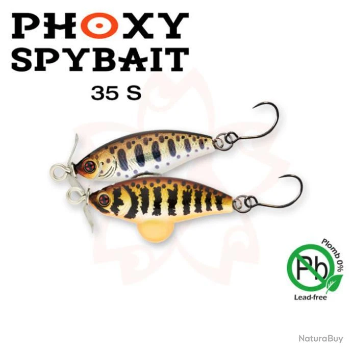 Leurre Sakura Phoxy Spybait 35 S 35mm 4.4g Real Life Fario Trout 3 Leurre Sakura Phoxy Spybait 35 S 35mm 4.4g Real Life Fario Trout – Image 3
