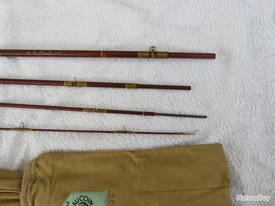 Canne à Mouche Du Coin De Pêche 8' Conolon En 4 éléments 3 Canne à Mouche Du Coin De Pêche 8' Conolon En 4 éléments – Image 3