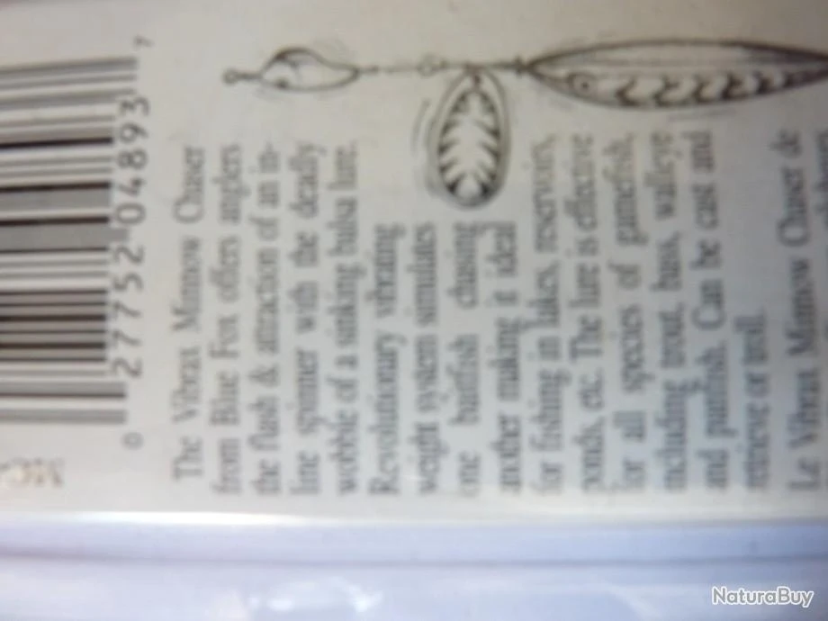 Lot De Deux Cuillers Vaironnées Blue Fox 3 Lot De Deux Cuillers Vaironnées Blue Fox – Image 3