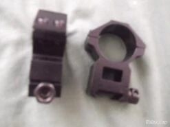 Montage Fixe De 30 Mm Hauteur 22 Mm ; Rail 21 Mm -Pêche Expert 00003 montage fixe de 30 mm hauteur 22 mm rail 21 mm