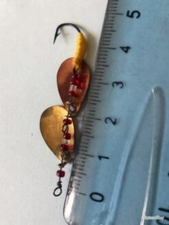 4 Cuillère Double Or Cuivre 3 Cm Pêche TRUITE Occasion Collection -Pêche Expert 00004 4 cuillere double or cuivre 3 cm peche TRUITE occasion collection