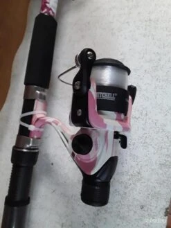 9359 CANNE TÉLESCOPIQUE MITCHELL TANAGER CAMO 2 ROSE 2M40 NEUF -Pêche Expert 00004 9359 CANNE TELESCOPIQUE MITCHELL TANAGER CAMO 2 ROSE 2M40 NEUF