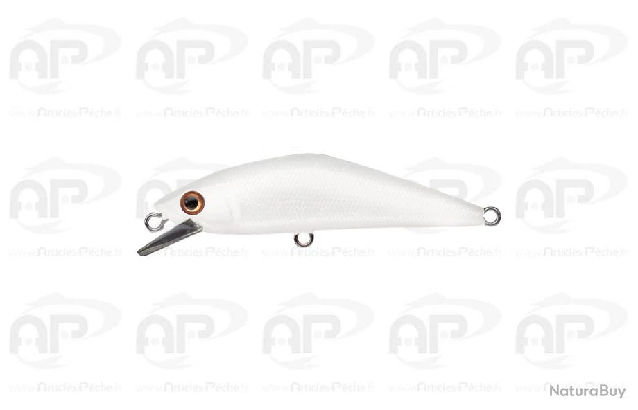 Leurre Truite Smith D Contact 50 4,5gr 50mm WH 1 Leurre Truite Smith D Contact 50 4,5gr 50mm WH