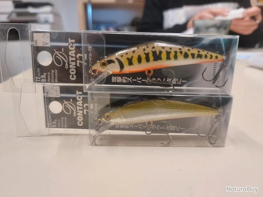 Smith Lot Leurres Truites D-CONTACT 72mm 4 Smith Lot Leurres Truites D-CONTACT 72mm – Image 4