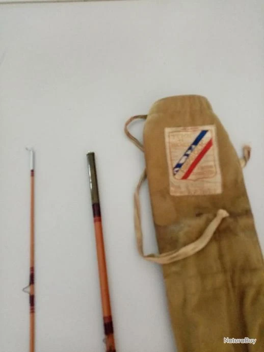 Canne à Mouche En Bambou Refendu Pezon Et Michel 5 Canne à Mouche En Bambou Refendu Pezon Et Michel – Image 5