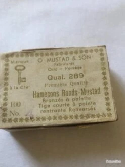 100 Hameçon N 4 Palette Ref 289 Bronzé Renversé Pointe Rentrante Simple Peche Truite Mustad -Pêche Expert 00006 100 Hamecon n 4 palette ref 289 bronze renverse pointe rentrante simple peche truite mustad