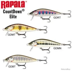 Leurre Rapala Countdown Elite CDE35 35mm GDRT -Pêche Expert 00006 Leurre Rapala Countdown Elite CDE35 35mm GDRT