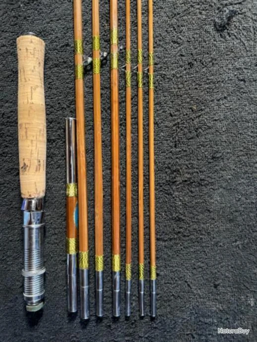 OCEAN Canne Mouche Bambou Revendu Transformable En Lancé 8 OCEAN Canne Mouche Bambou Revendu Transformable En Lancé – Image 8