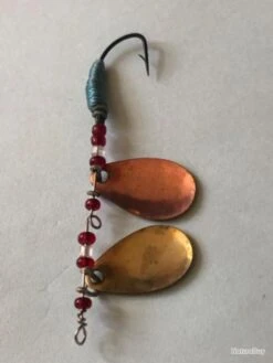 4 Cuillère Double Or Cuivre 3 Cm Pêche TRUITE Occasion Collection -Pêche Expert 00010 4 cuillere double or cuivre 3 cm peche TRUITE occasion collection