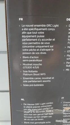 5112 CANNE PECHE A LA MOUCHE GREYS CRC LIGHT COMBO KIT NEUF -Pêche Expert 00010 5112 CANNE PECHE LA MOUCHE GREYS CRC LIGHT COMBO KIT NEUF