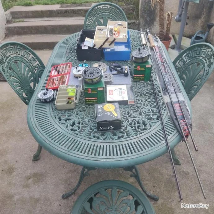 Dam Lot De Moulinets Et Cannes Pro Pour Pêche à La Mouche Et Matériel 7 Dam Lot De Moulinets Et Cannes Pro Pour Pêche à La Mouche Et Matériel – Image 7