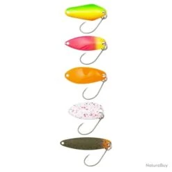 Pêche Expert -Pêche Expert 00062 Leurre rigide Berkley Area Game 5 Pack Spoons 5 pcs Sukoshi